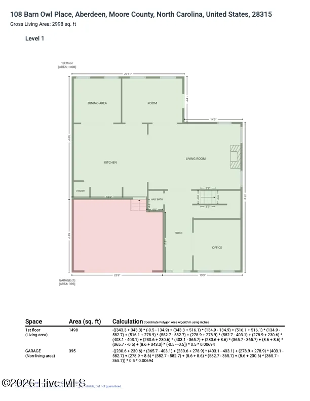 108 Barn Owl Place Aberdeen, NC 28315