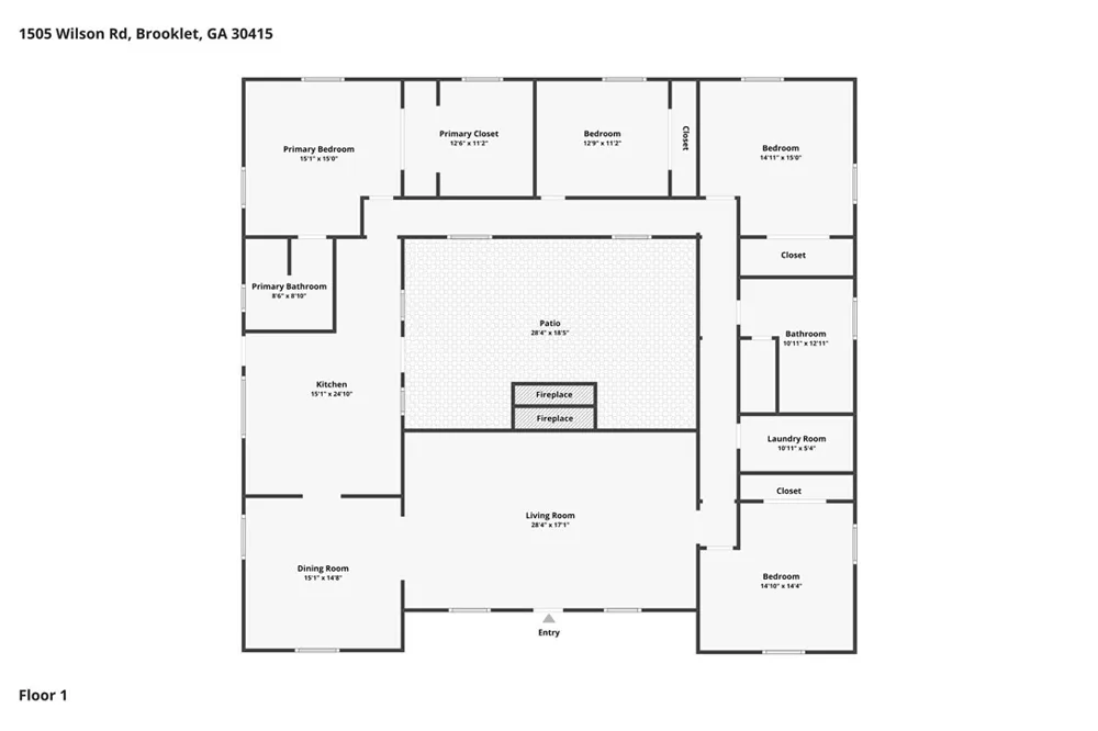 1505 Wilson Road Brooklet, GA 30415