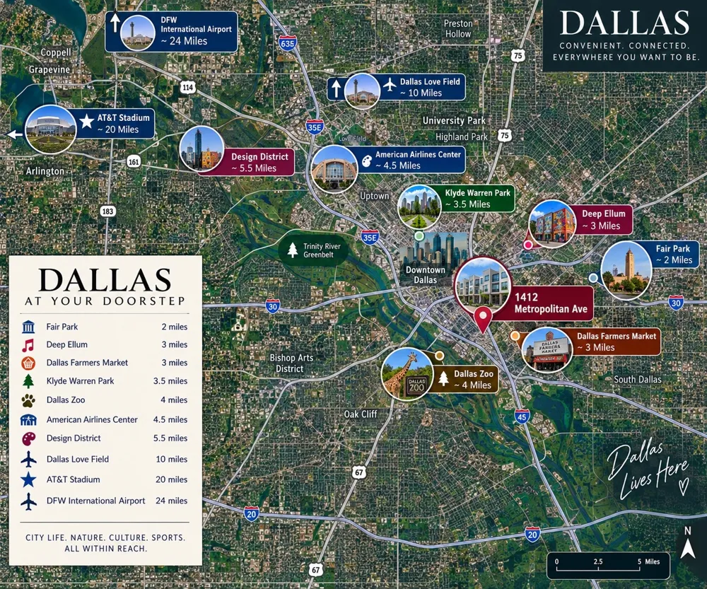 1412 Metropolitan Avenue #103 Dallas, TX 75215