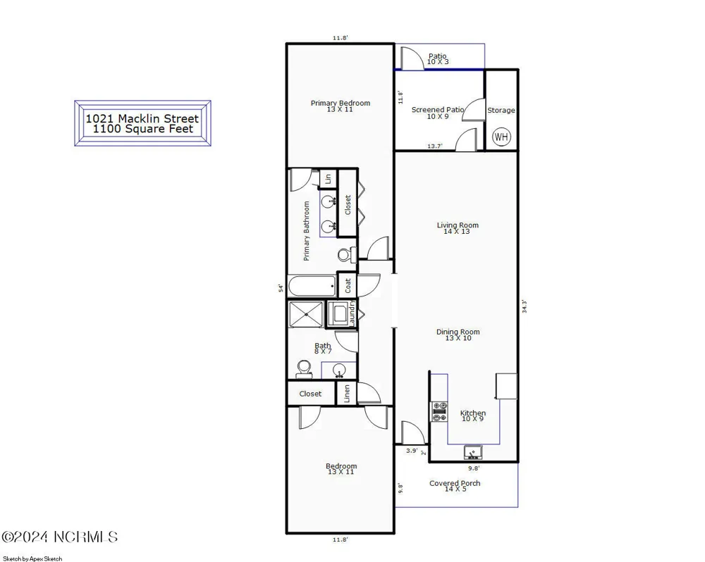 1021 Macklin Street Leland, NC 28451