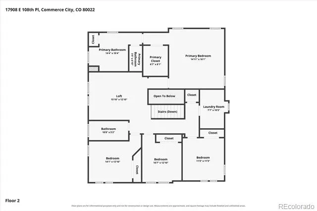 17908 E 108th Place Commerce City, CO 80022