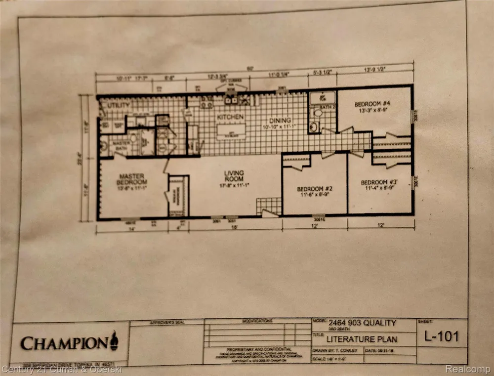 43104 Riviera Avenue Sterling Heights City, MI 48314