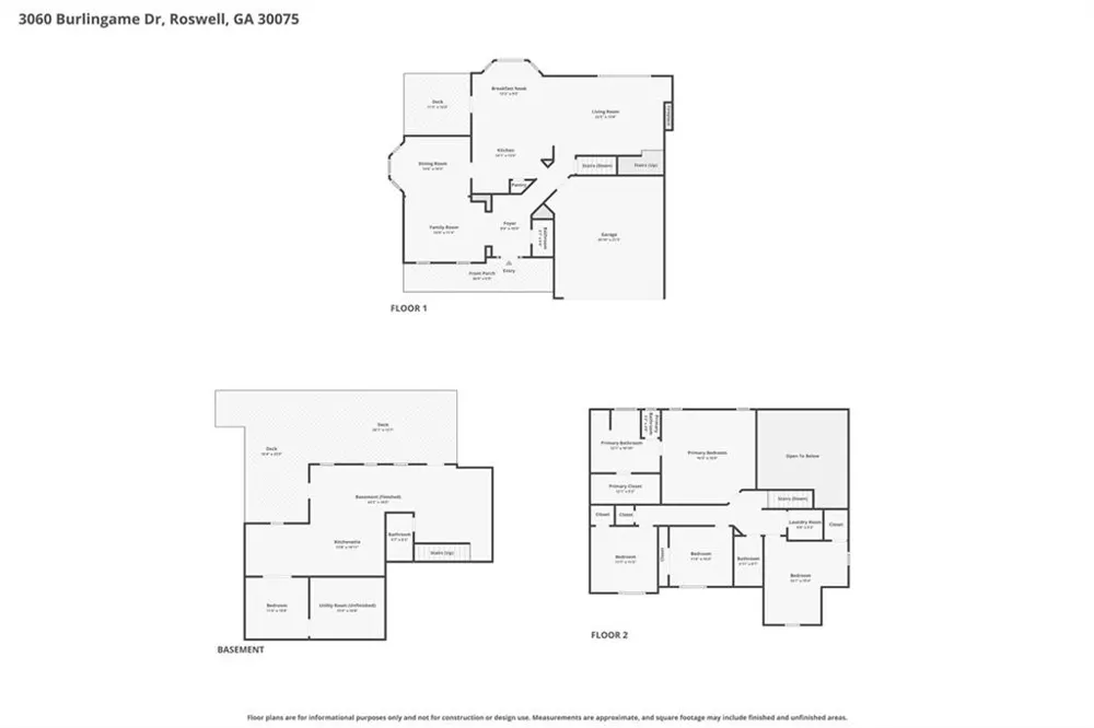 3060 Burlingame Drive Roswell, GA 30075