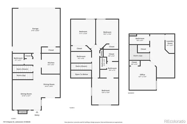 737 S Depew Street Lakewood, CO 80226