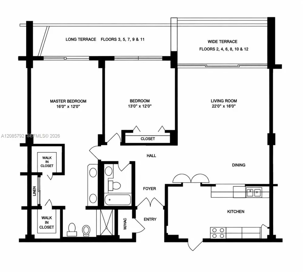 199 Ocean Lane Dr #206 Key Biscayne, FL 33149