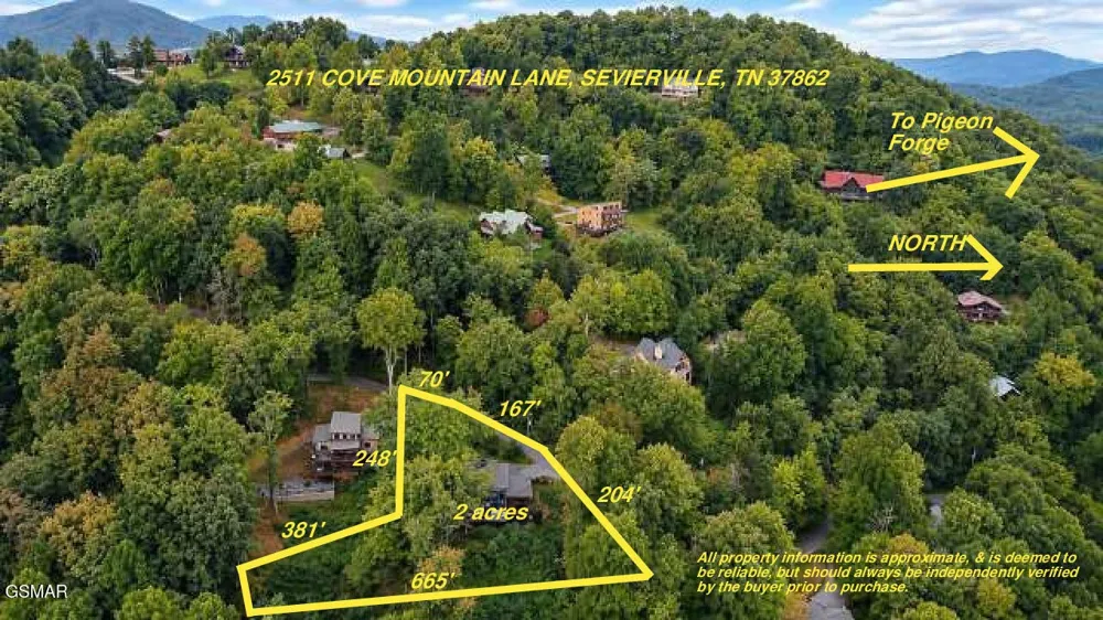 2511 Cove Mountain Lane Sevierville, TN 37862