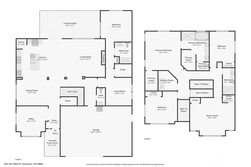 8321 NE 168th Place Vancouver, WA 98682