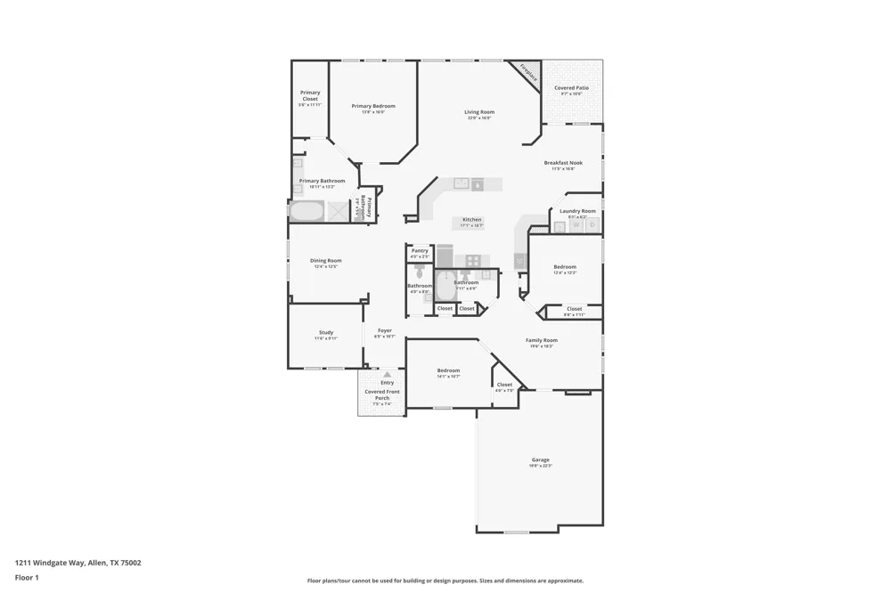 1211 Windgate Way Allen, TX 75002