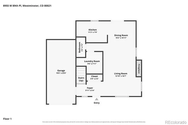 8955 W 89th Place Broomfield, CO 80021