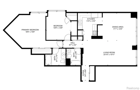 1001 W Jefferson Avenue #11B