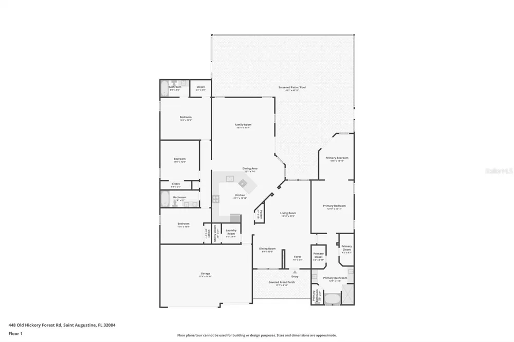448 OLD HICKORY FOREST ROAD St Augustine, FL 32084