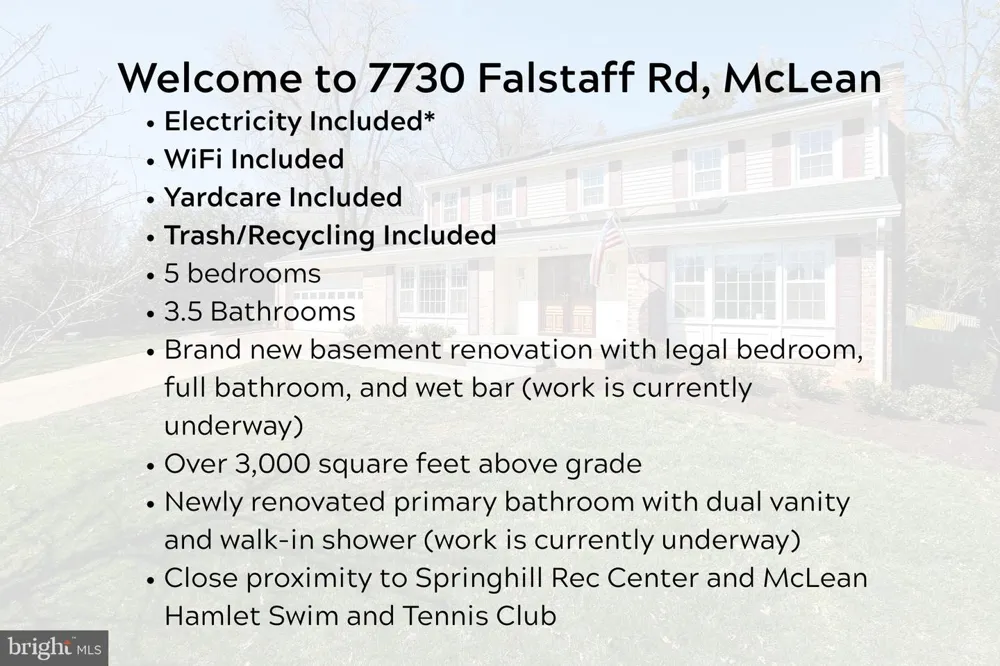 7730 FALSTAFF ROAD Mclean, VA 22102