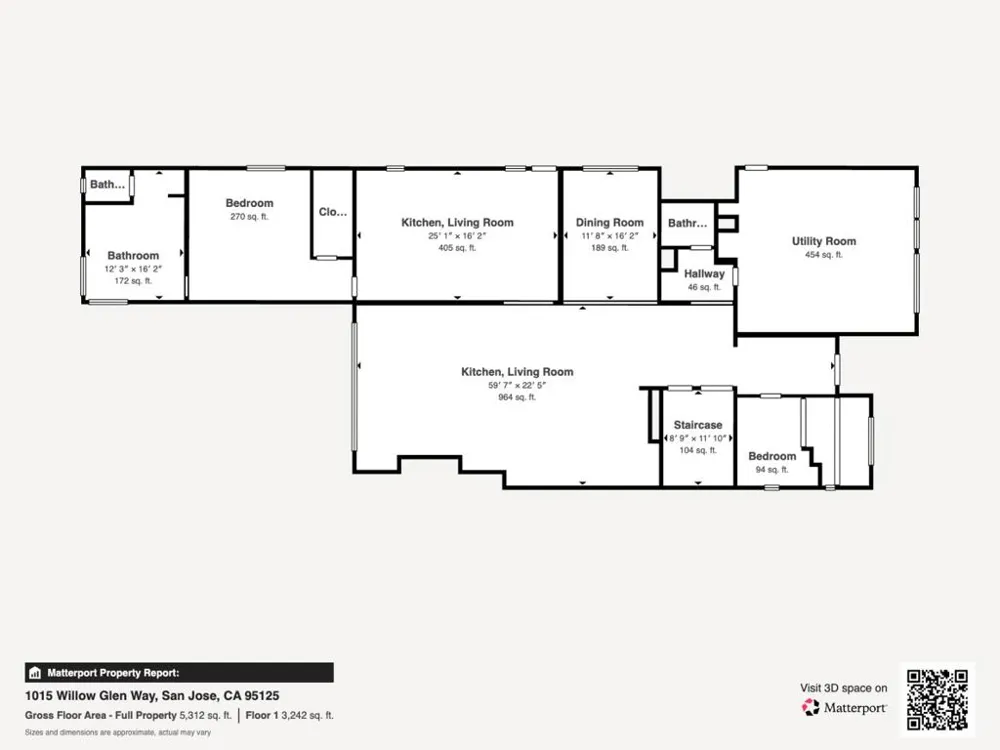 1015 Willow Glen Way San Jose, CA 95125