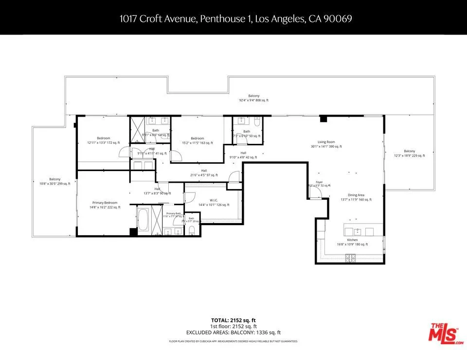 1017 Croft #PH01 Los Angeles, CA 90069