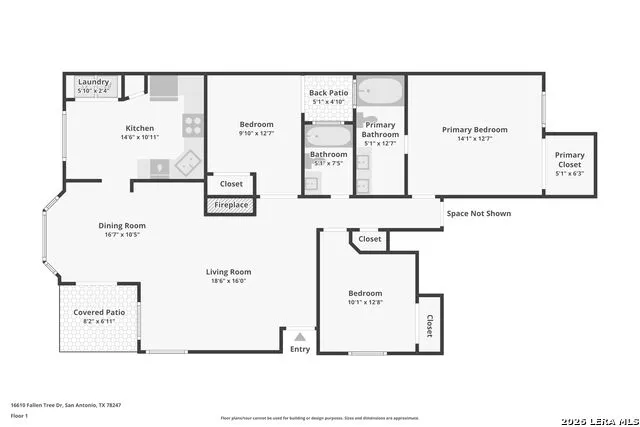 16610 FALLEN TREE DR San Antonio, TX 78247