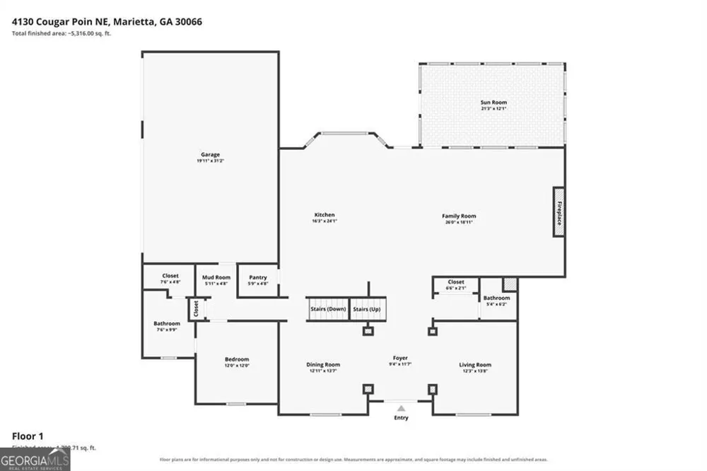 4130 Cougar PT NE Marietta, GA 30066