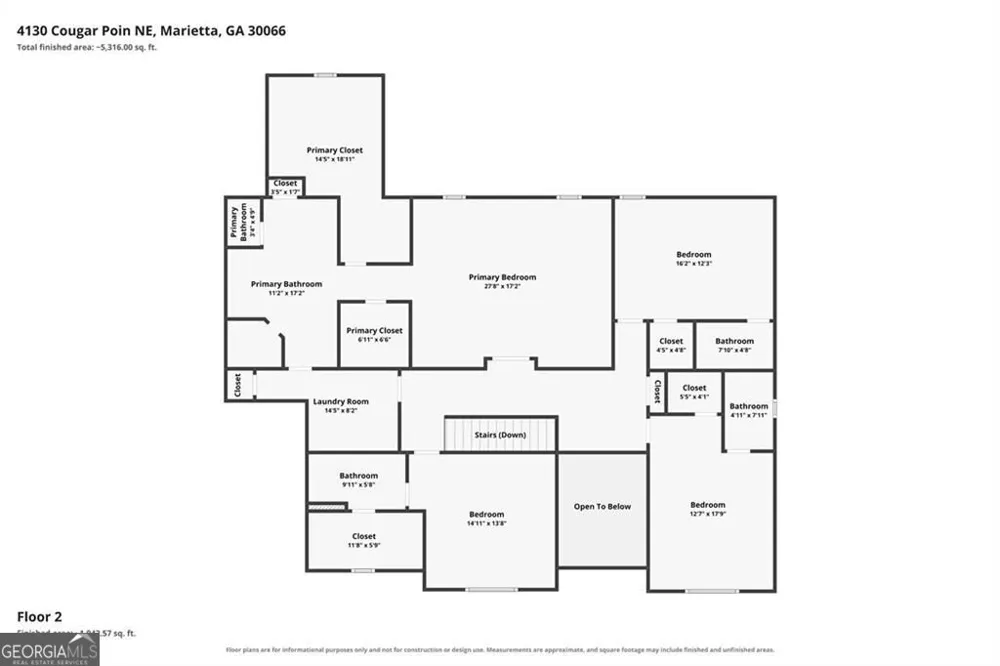 4130 Cougar PT NE Marietta, GA 30066