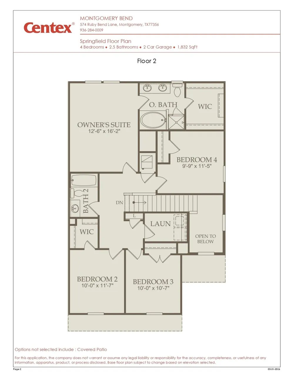 909 Silver Buckle Lane Montgomery, TX 77356