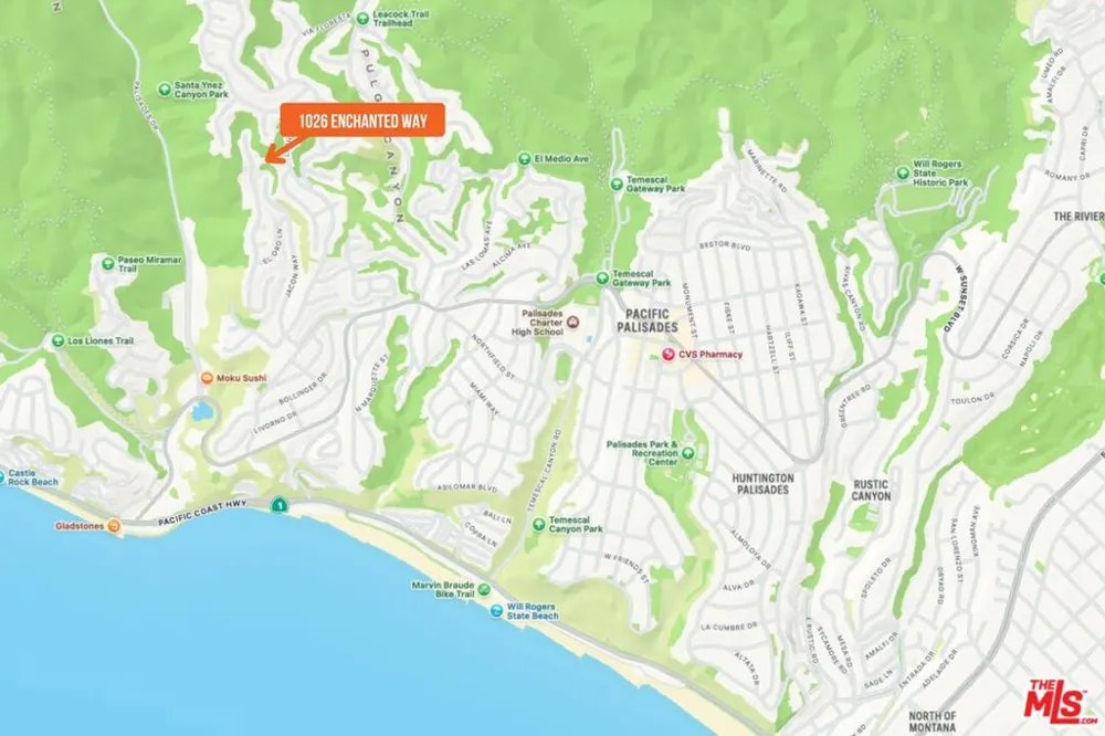1026 Enchanted Way Pacific Palisades, CA 90272
