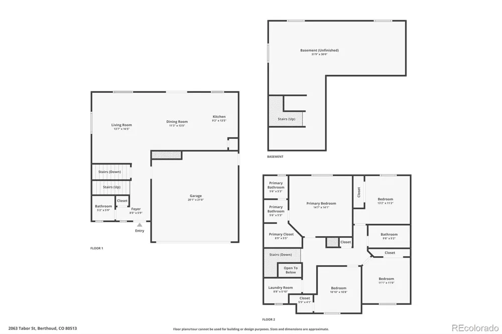 2063 Tabor Street Berthoud, CO 80513