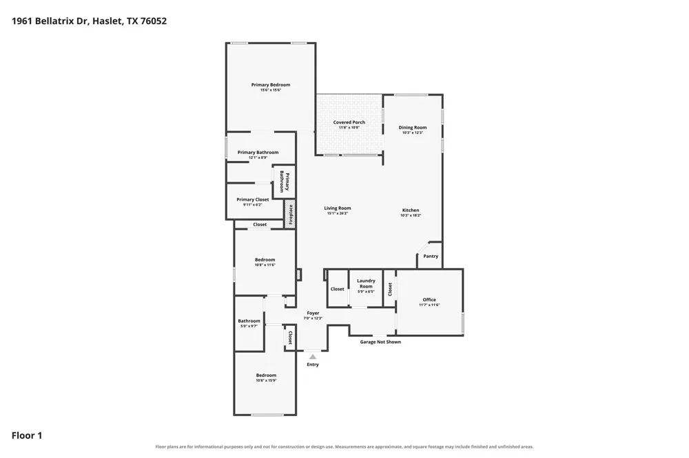 1961 Bellatrix Drive Haslet, TX 76052