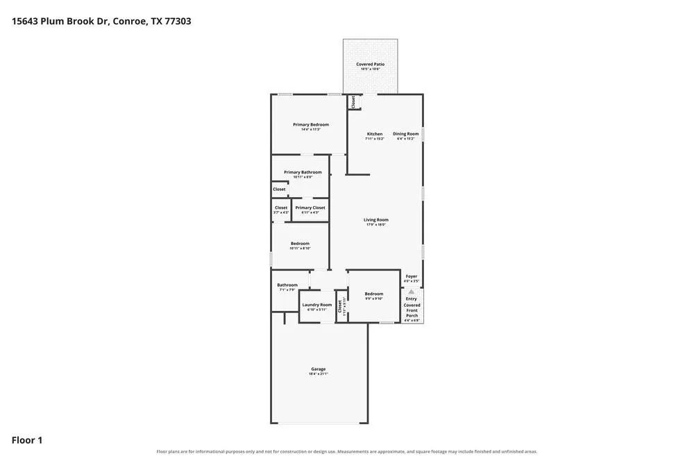 15643 Plum Brook Drive Conroe, TX 77303