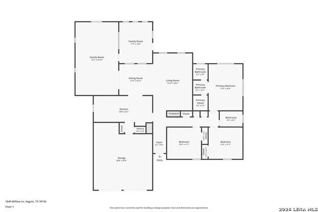 1640 WILLOW LN Seguin, TX 78155