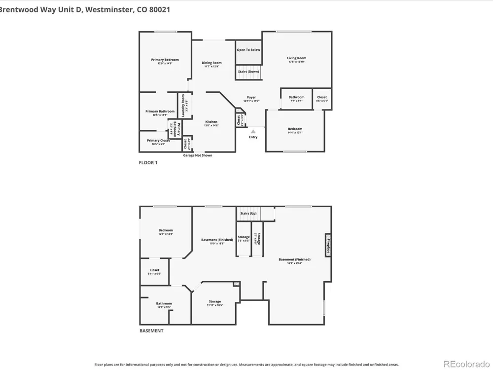 9639 Brentwood Way #D Broomfield, CO 80021