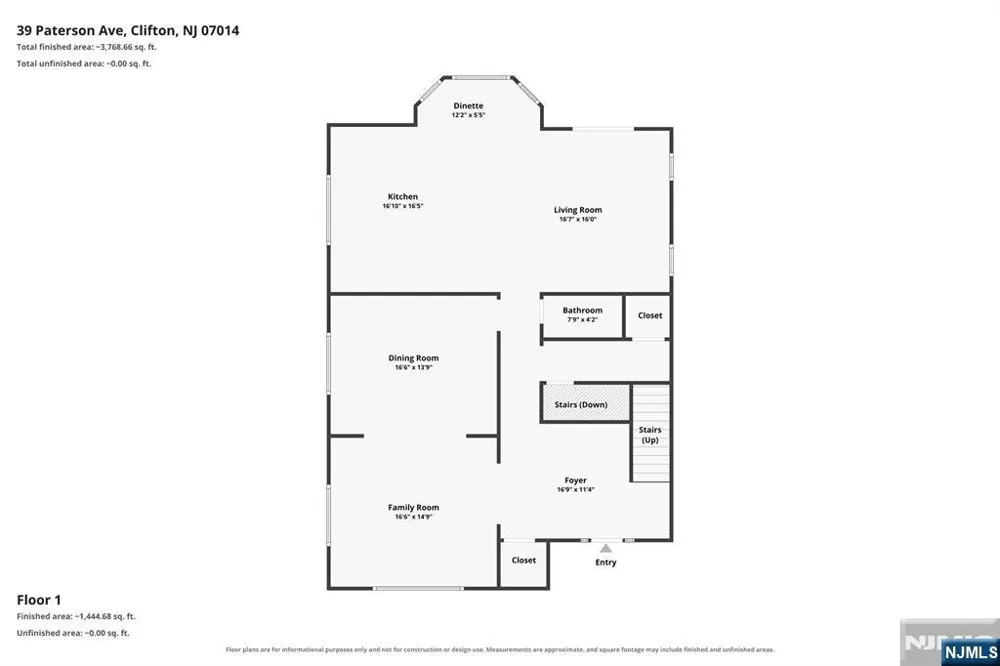 39 Paterson Avenue Clifton, NJ 07014