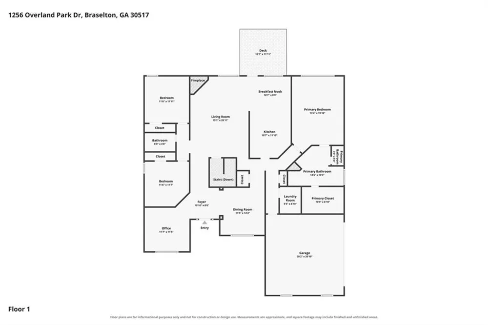 1256 Overland Park Drive Braselton, GA 30517