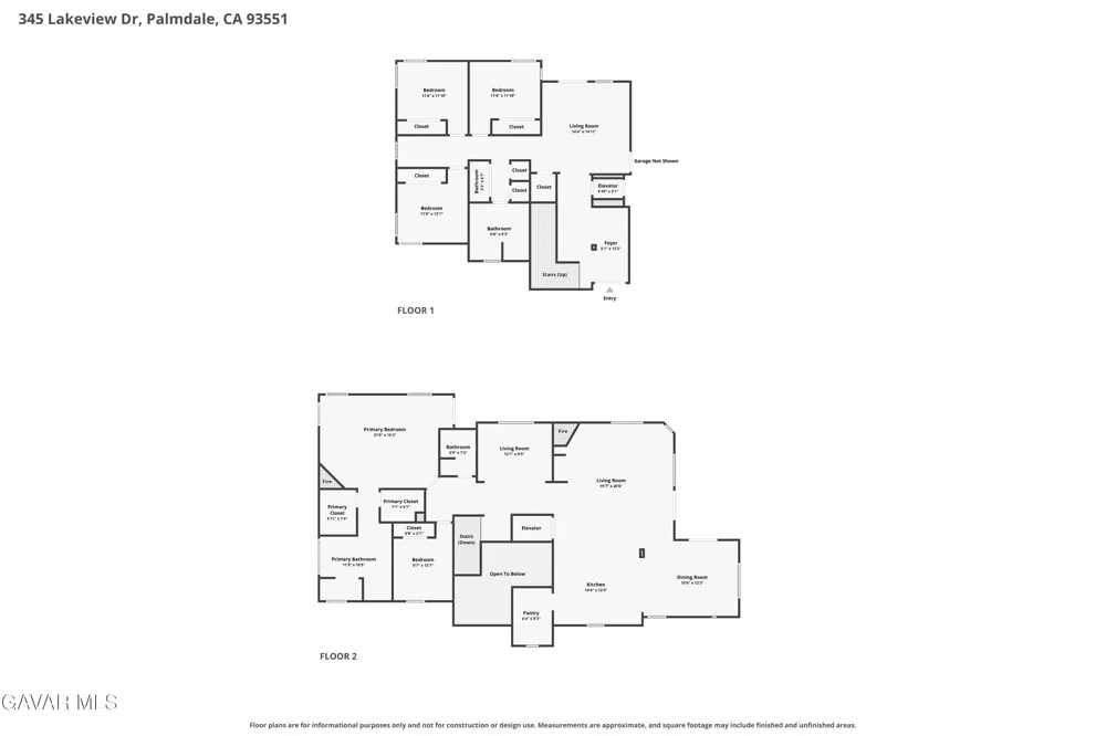 345 Lakeview Drive Palmdale, CA 93551