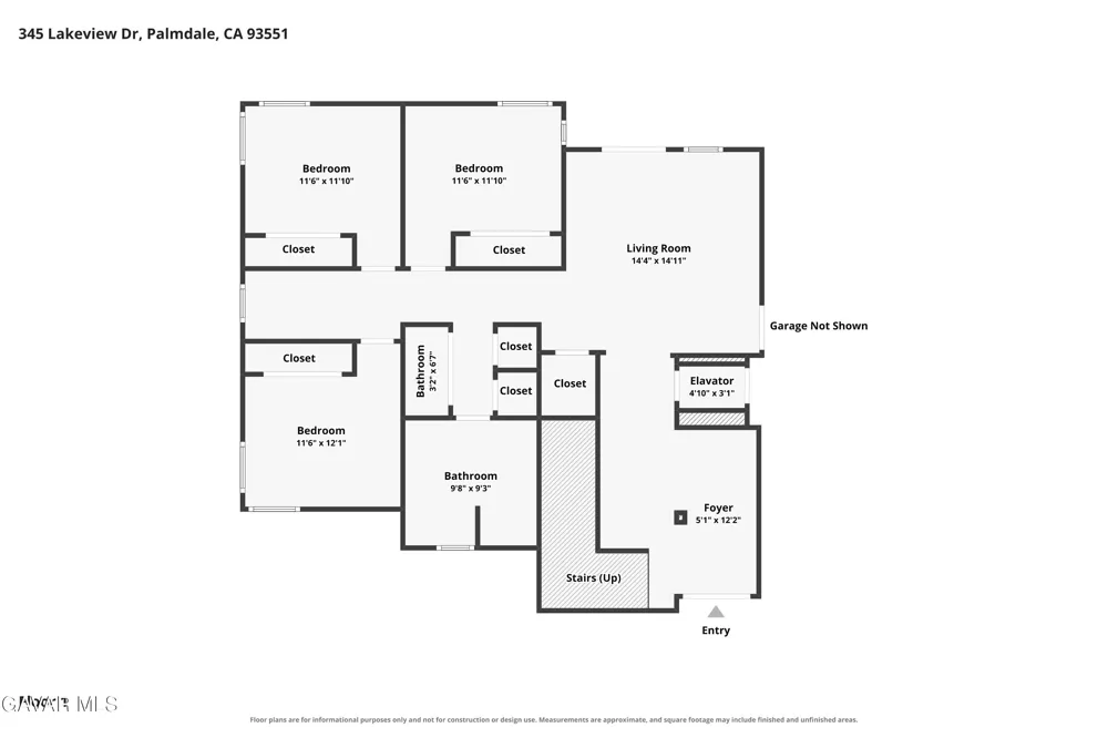 345 Lakeview Drive Palmdale, CA 93551