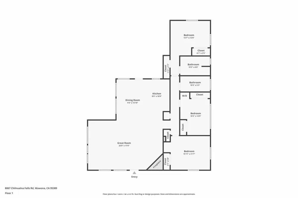 8067 Chilnualna Falls Road Wawona, CA 95389