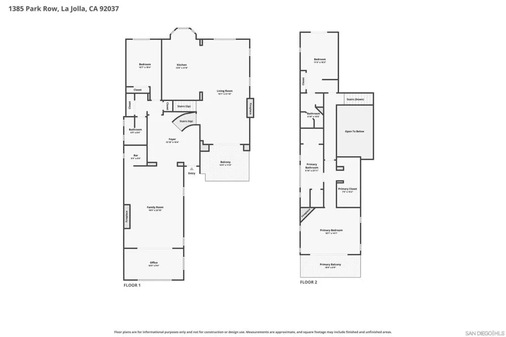1385 Park Row La Jolla, CA 92037