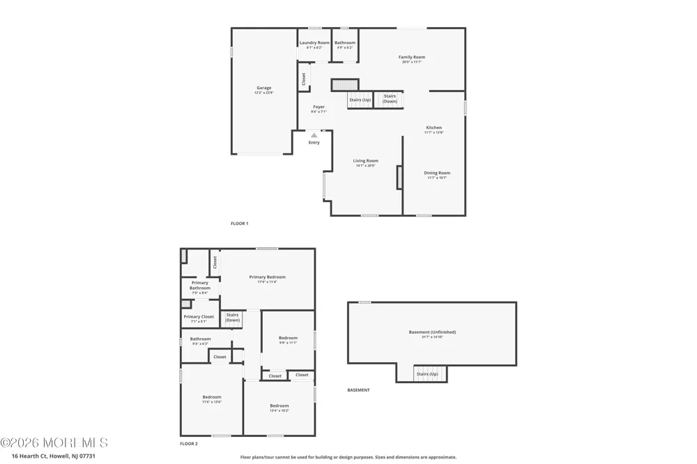 16 Hearth Court Howell, NJ 07731