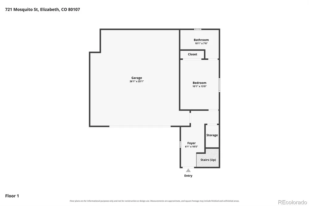 721 Mosquito Street Elizabeth, CO 80107