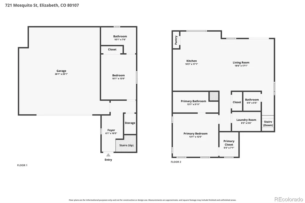 721 Mosquito Street Elizabeth, CO 80107