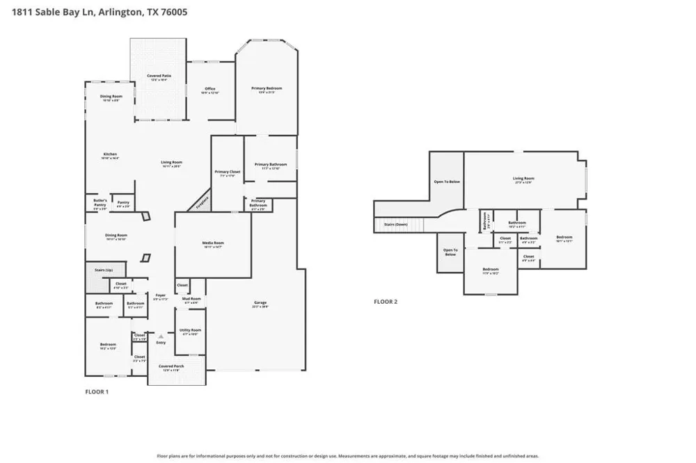 1811 Sable Bay Lane Arlington, TX 76005