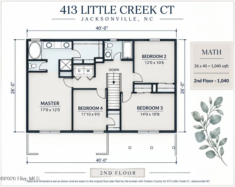 413 Little Creek Court Jacksonville, NC 28546