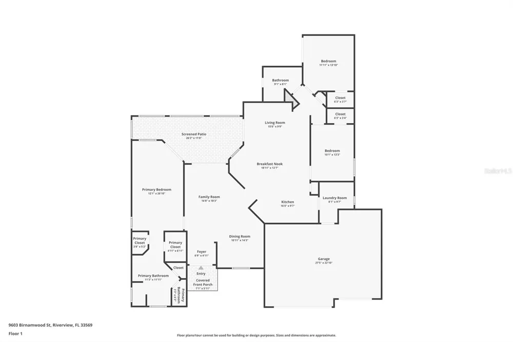 9603 BIRNAMWOOD STREET Riverview, FL 33569