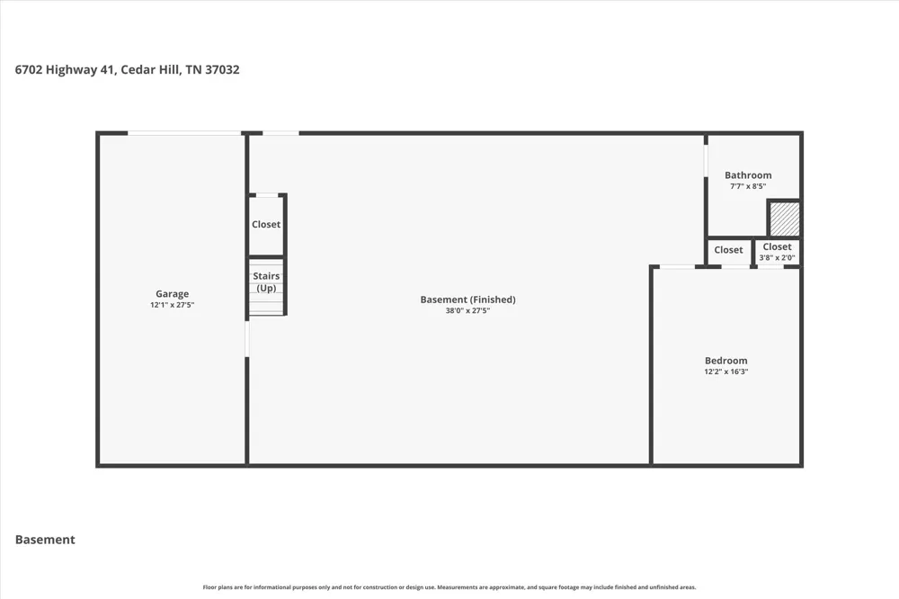 6702 Highway 41 Cedar Hill, TN 37032