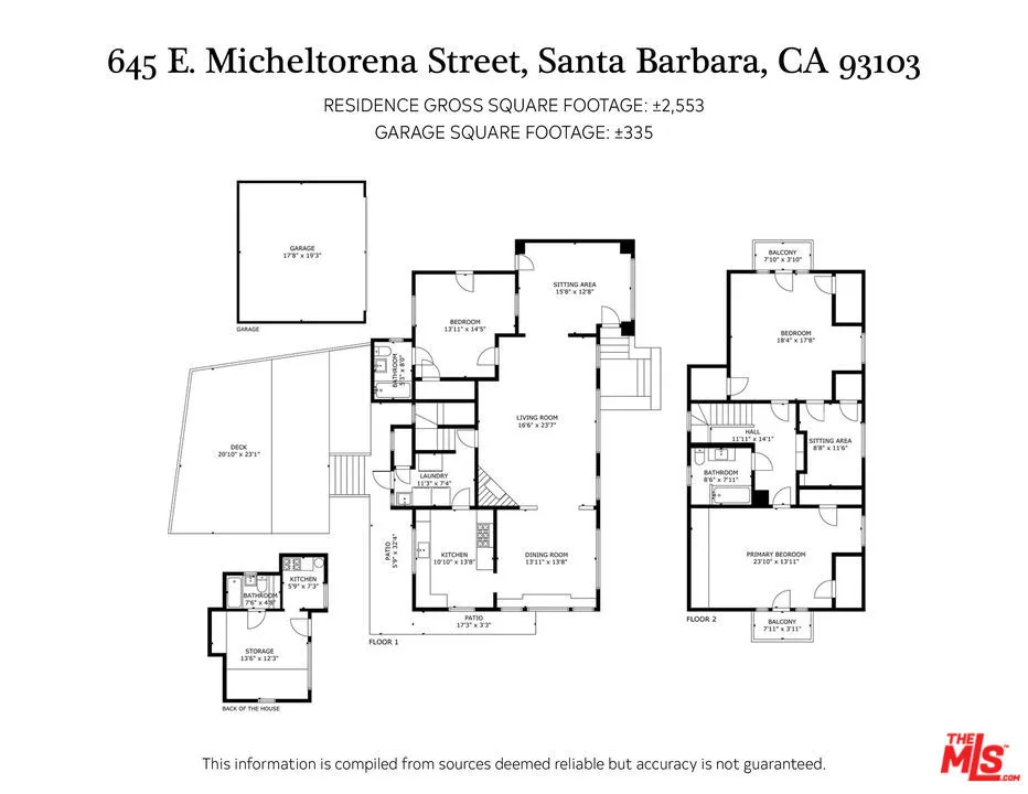 645 E Micheltorena Street Santa Barbara, CA 93103