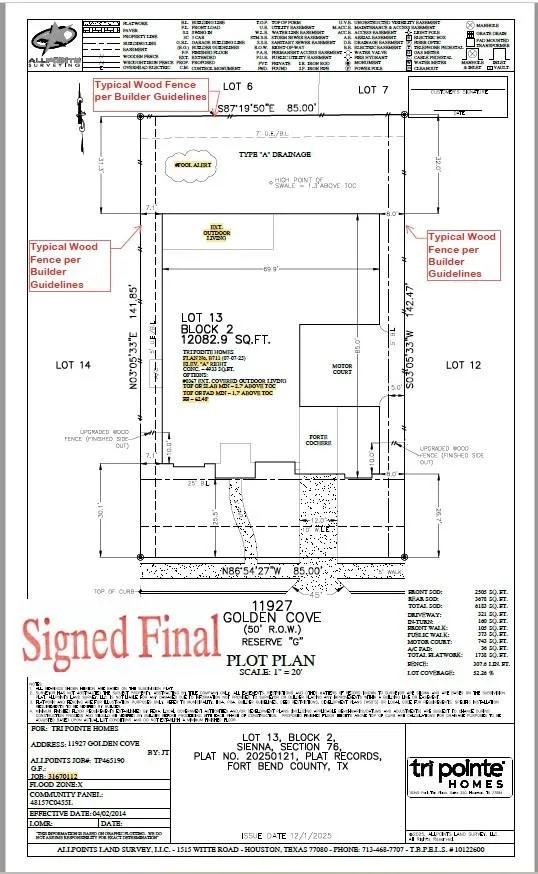11927 Golden Cove Missouri City, TX 77459