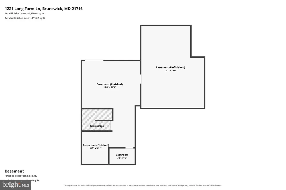 1221 LONG FARM LANE Brunswick, MD 21716