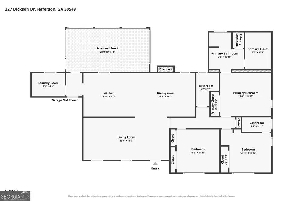 327 Dickson DR Jefferson, GA 30549
