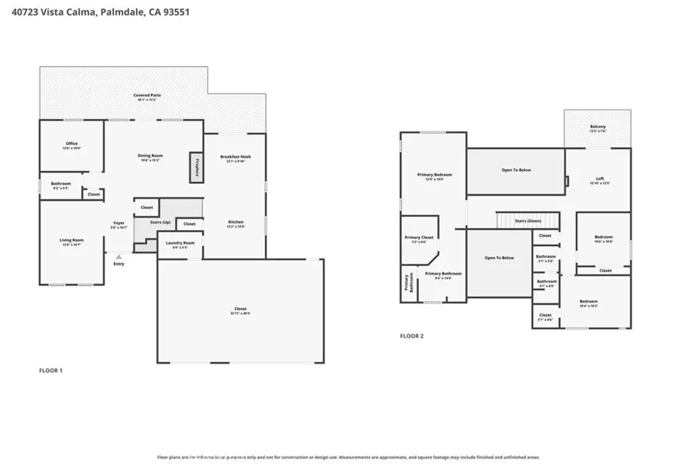 40723 Vista Calma Palmdale, CA 93551