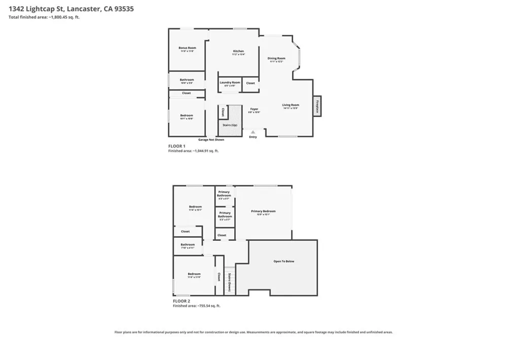 1342 Lightcap Street Lancaster, CA 93535