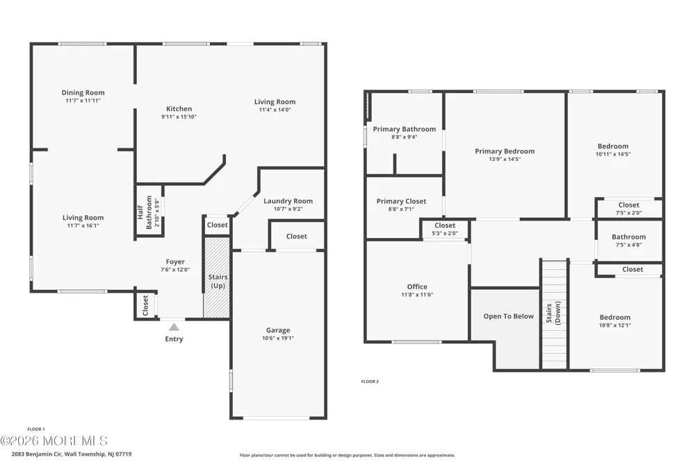 2083 Benjamin Circle Wall, NJ 07719