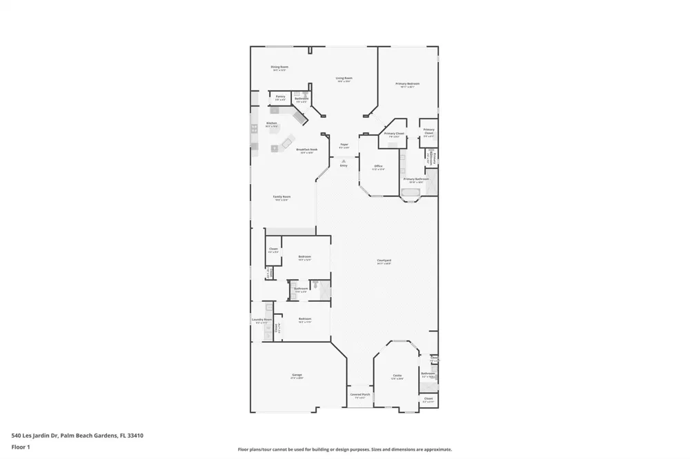 540 Les Jardin Drive Palm Beach Gardens, FL 33410