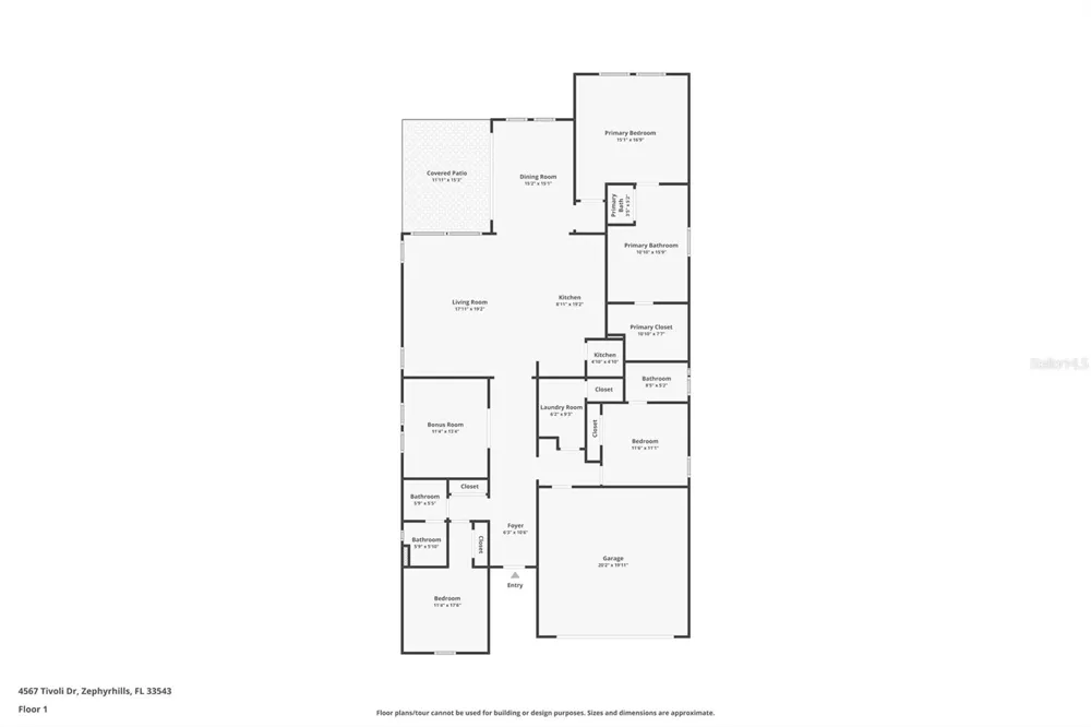4567 TIVOLI DRIVE Wesley Chapel, FL 33543